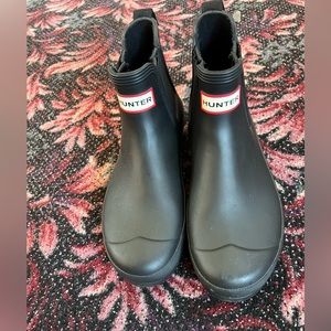Hunter rain boots ankle size 39